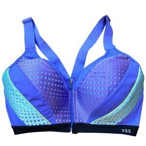 Victoria's Secret VSX Sport Incredible Front Close Max Support Sports Bra 34DD